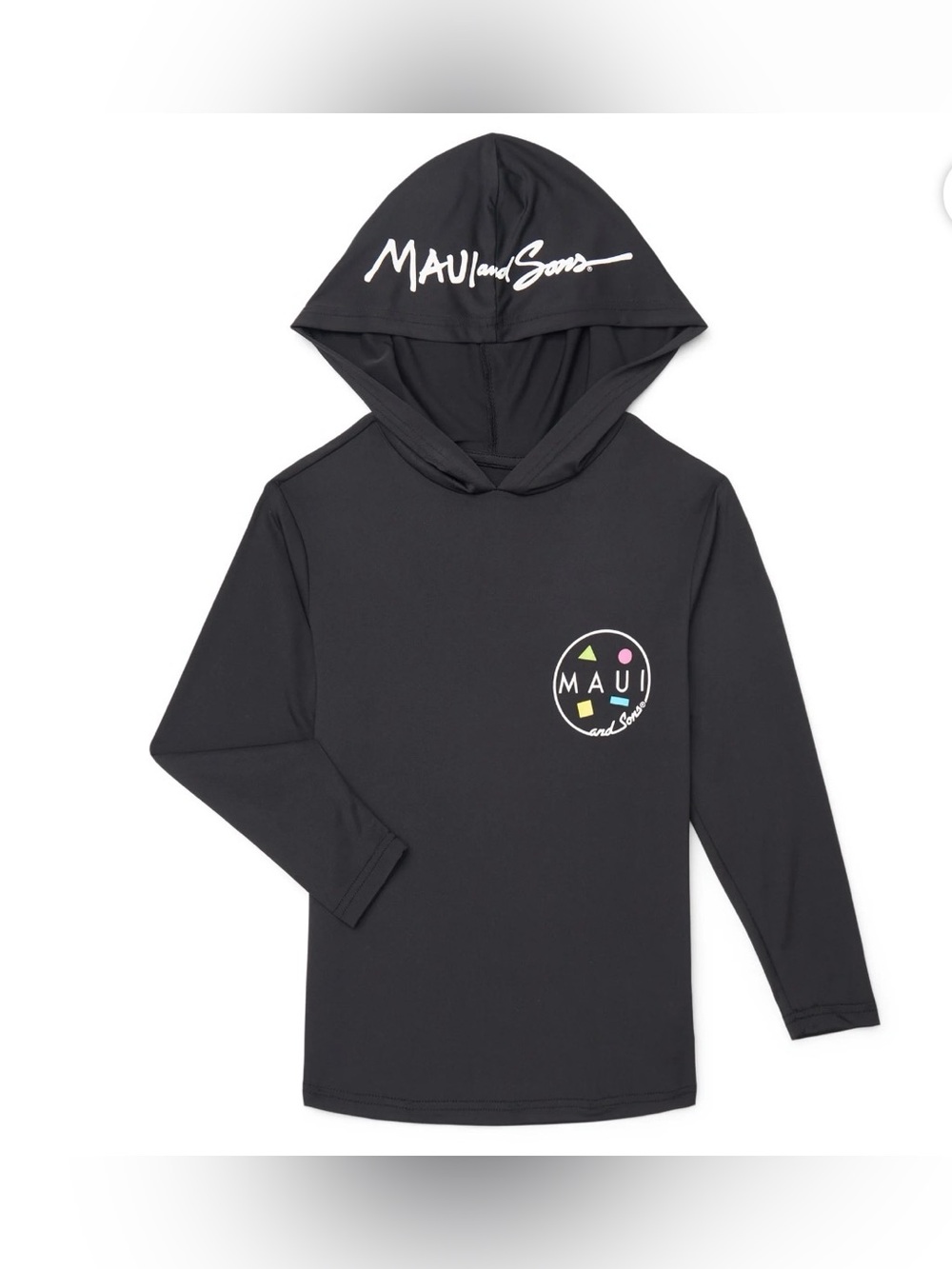Maui and sons boys hooded sun shirt XS 4/5